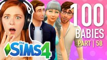 The 100 Baby Challenge - Episode 8 - Single Girl Makes Her Final Choice In The Sims 4 | Part 58
