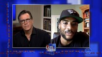 The Late Show with Stephen Colbert - Episode 140 - Charlamagne Tha God, Tunde Adebimpe