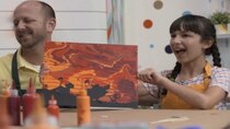 Disney Family Sundays - Episode 17 - Lion King: Paint Pour Artwork