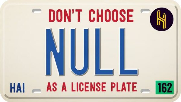 Half as Interesting - S2020E35 - The Terrible Mistake of Choosing 'Null' as a License Plate