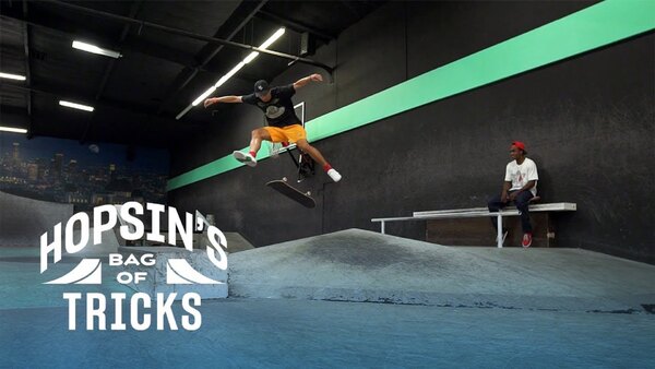 Hopsin's Bag of Tricks - S01E07 - Pro Skater Ben Nordberg Teachers Hopsin the Front Blunt Slide