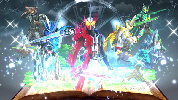 Kamen Rider Saber - S01E40 - Chapter 40: Shining Friendship, the Three Swordsmen.