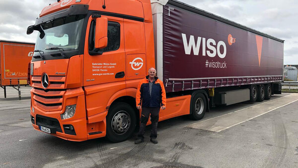 With 500 hp through Europe - S01E01 - With the WISO truck in the Balkans