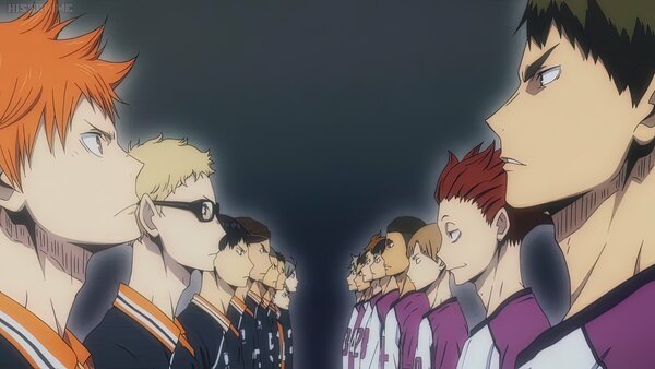 Haikyuu!! Karasuno Koukou vs Shiratorizawa Gakuen Koukou - Ep. 