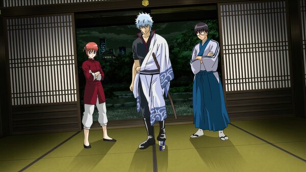 Gintama' Enchousen - Ep. 13 - Dog Food Doesn't Taste Like You Think