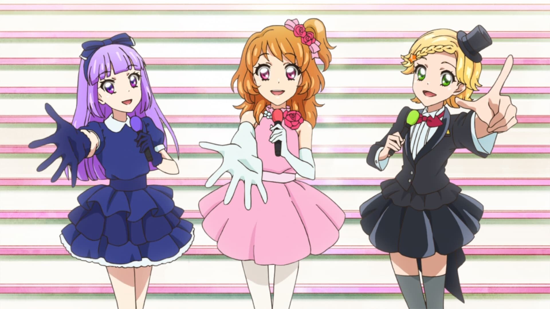 Aikatsu Music Award Minna De Shou O Moraccha Ima Show Anime Movie 15