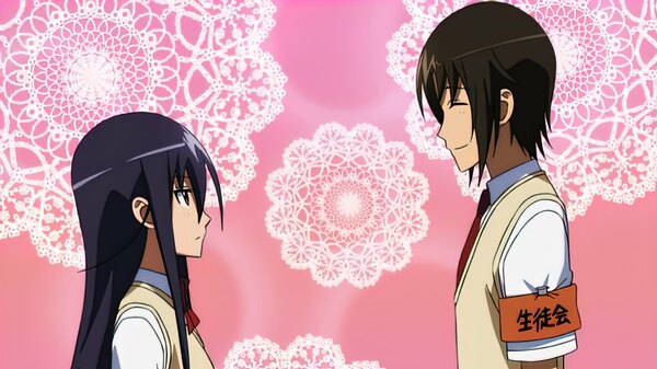Seitokai Yakuindomo * - Ep. 13 - How to Talk About Love Properly / Long Range Attack / Hair Showing / Cherry Blossom Sky