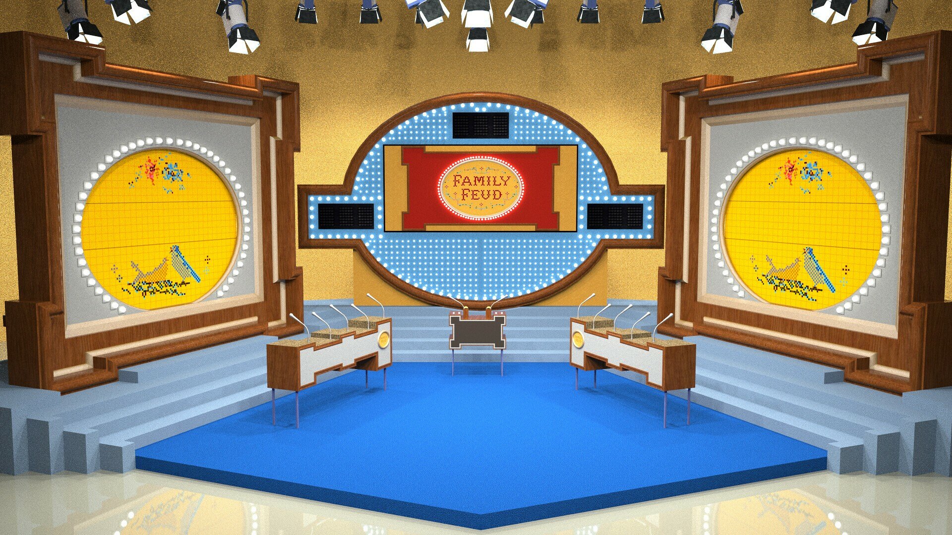 photos old set of family feud