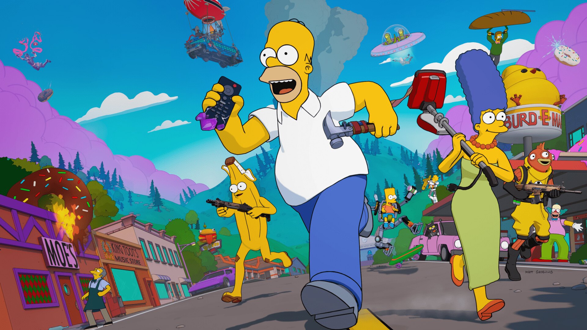 Fortnite x The Simpsons countdown - how many days until the next episode