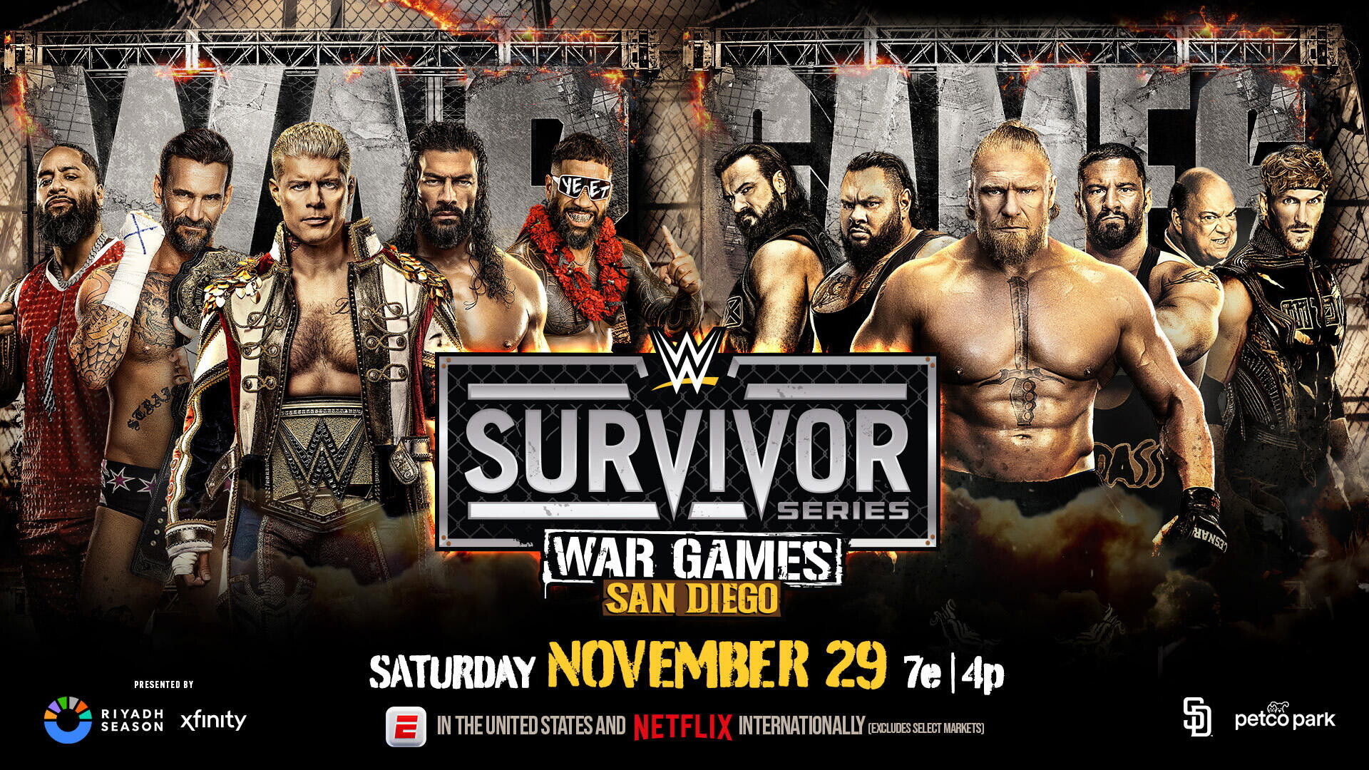 Survivor Series: WarGames countdown - how many days until theater release