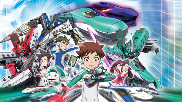 Shinkansen Henkei Robo Shinkalion the Animation - Ep. 49 - Gale Force!! E3 Tsubasa Iron Wing