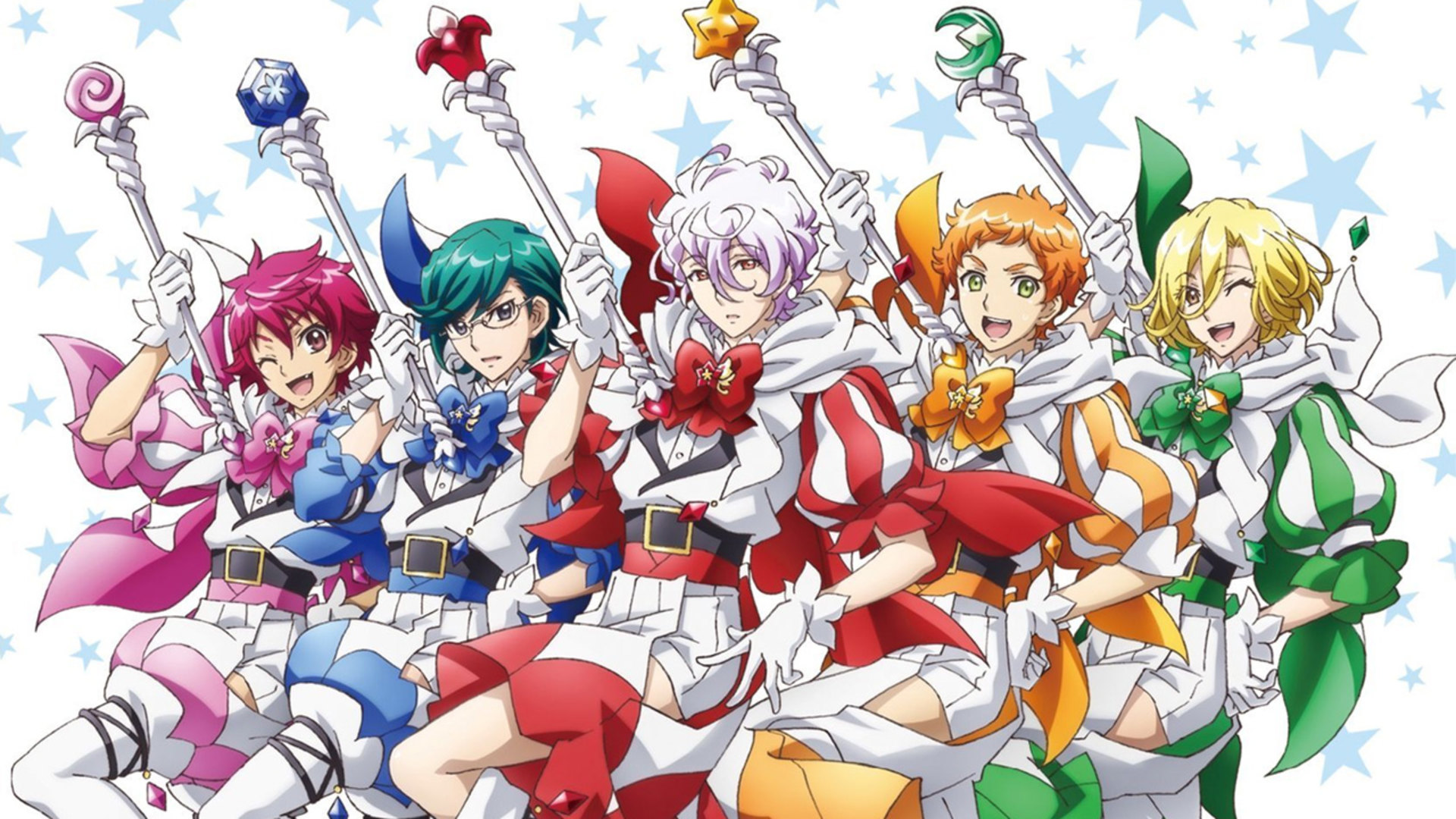 Binan Koukou Chikyuu Bouei Bu Happy Kiss Binan Koukou Chikyuu Bouei Bu Happy Kiss! (Anime TV 2018)