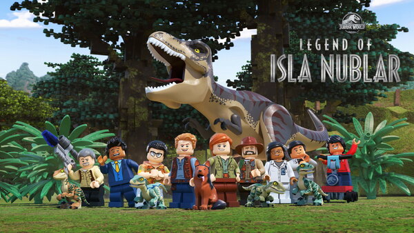 LEGO Jurassic World: Legend of Isla Nublar - S01E13 - The Monsters and the Mech!