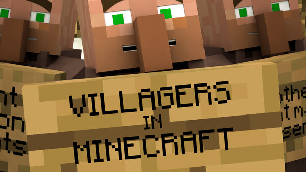 Villager News - S02E01 - BREAKING NEWS! - Minecraft Animated Music Video!