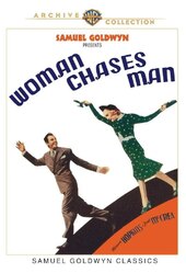 Woman Chases Man