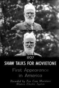 Shaw Talks for Movietone News