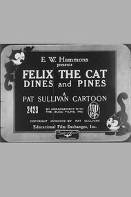 Felix the Cat Dines and Pines