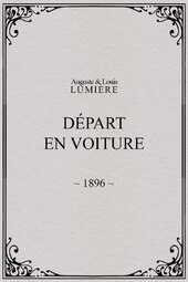 Départ en voiture