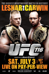 UFC 116: Lesnar vs. Carwin
