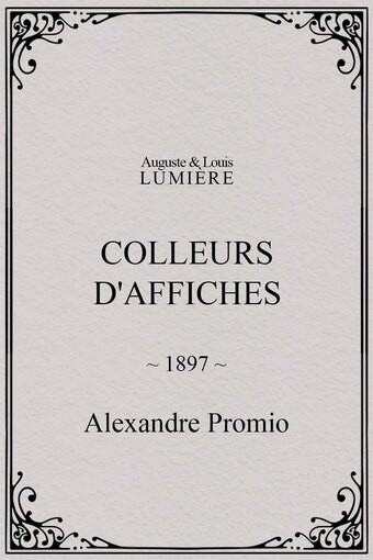 Colleurs d'affiches