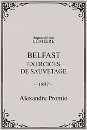 Belfast, exercices de sauvetage