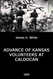 Advance of Kansas Volunteers at Caloocan