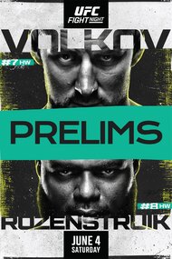 UFC Fight Night 207: Volkov vs. Rozenstruik Prelims