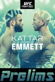 UFC on ESPN 37: Kattar vs. Emmett - Prelims