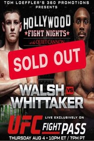 Hollywood Fight Night: Walsh vs. Whitaker