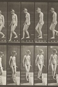 Woman Walking Downstairs