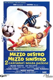 Mezzo destro mezzo sinistro - 2 calciatori senza pallone