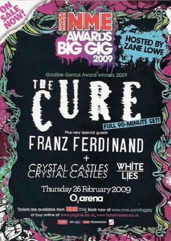 The Cure: NME Big Gig