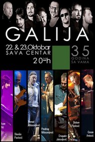 Galija - Concert at Sava Center, Belgrade 2011