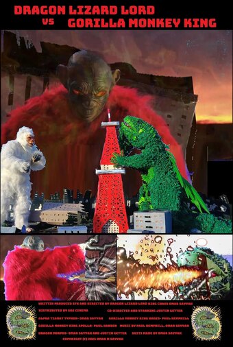Dragon Lizard Lord vs. Gorilla Monkey King