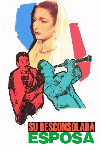 Su desconsolada esposa