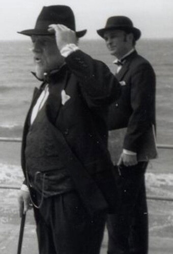 James Ensor in Oostende, ca. 1920