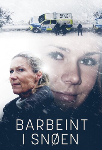Barbeint i snøen