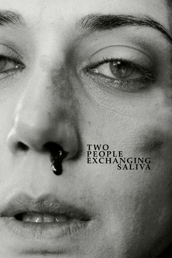 Two People Exchanging Saliva