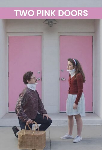 Two Pink Doors