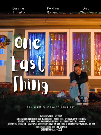 One Last Thing
