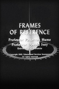 Frames of Reference