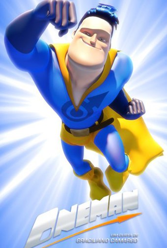 One man