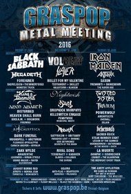 Obituary [2016]: Graspop Metal Meeting