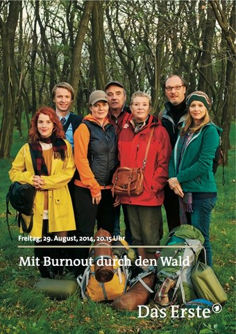 Mit Burnout durch den Wald