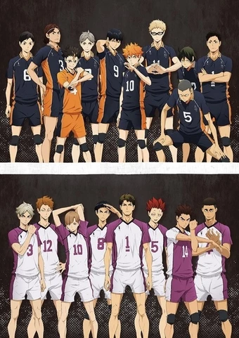 Haikyuu!! Karasuno Koukou vs Shiratorizawa Gakuen Koukou