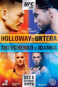 UFC 231: Holloway vs. Ortega