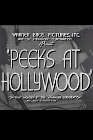 Peeks at Hollywood