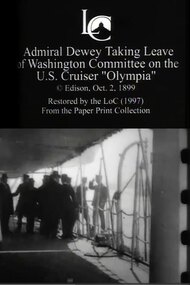 Admiral Dewey Taking Leave of Washington Committee on the U.S. Cruiser 'Olympia'